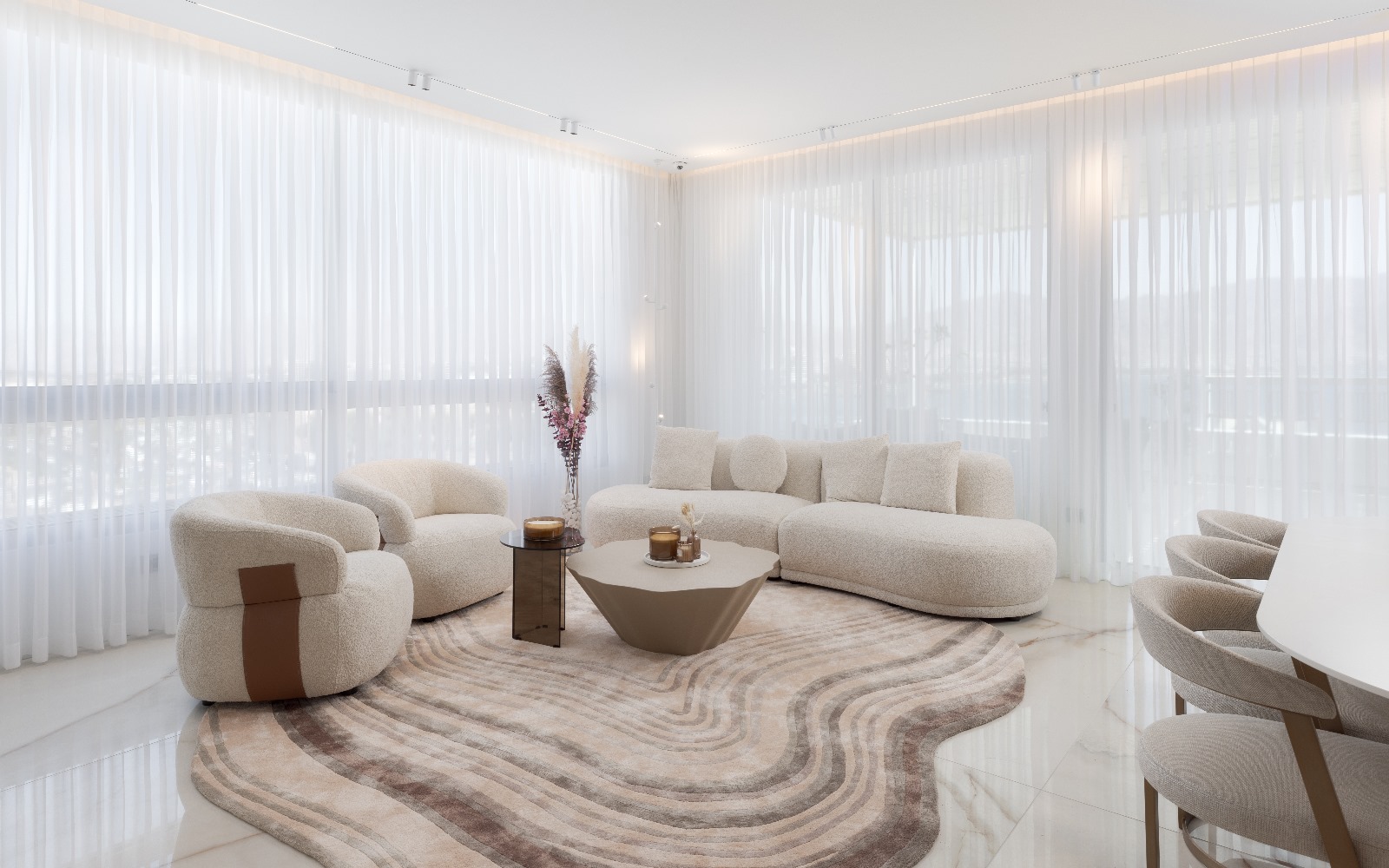 NAMMA DAFNI project - luxury handmade rug photo 3 - custom rugs for design projects