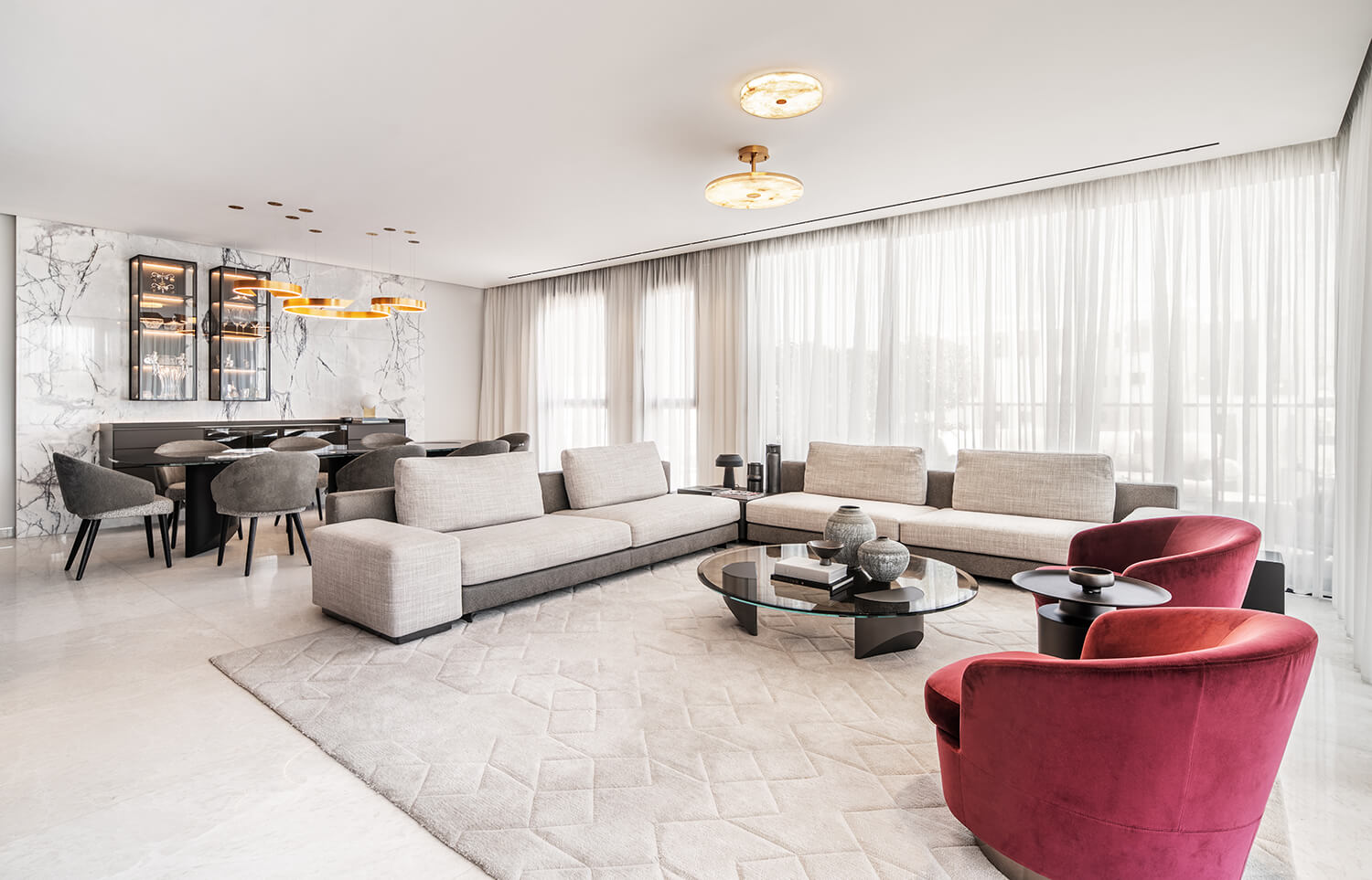 K.O.T ARCHITECTS project - luxury handmade rug photo 3 - custom rugs for design projects