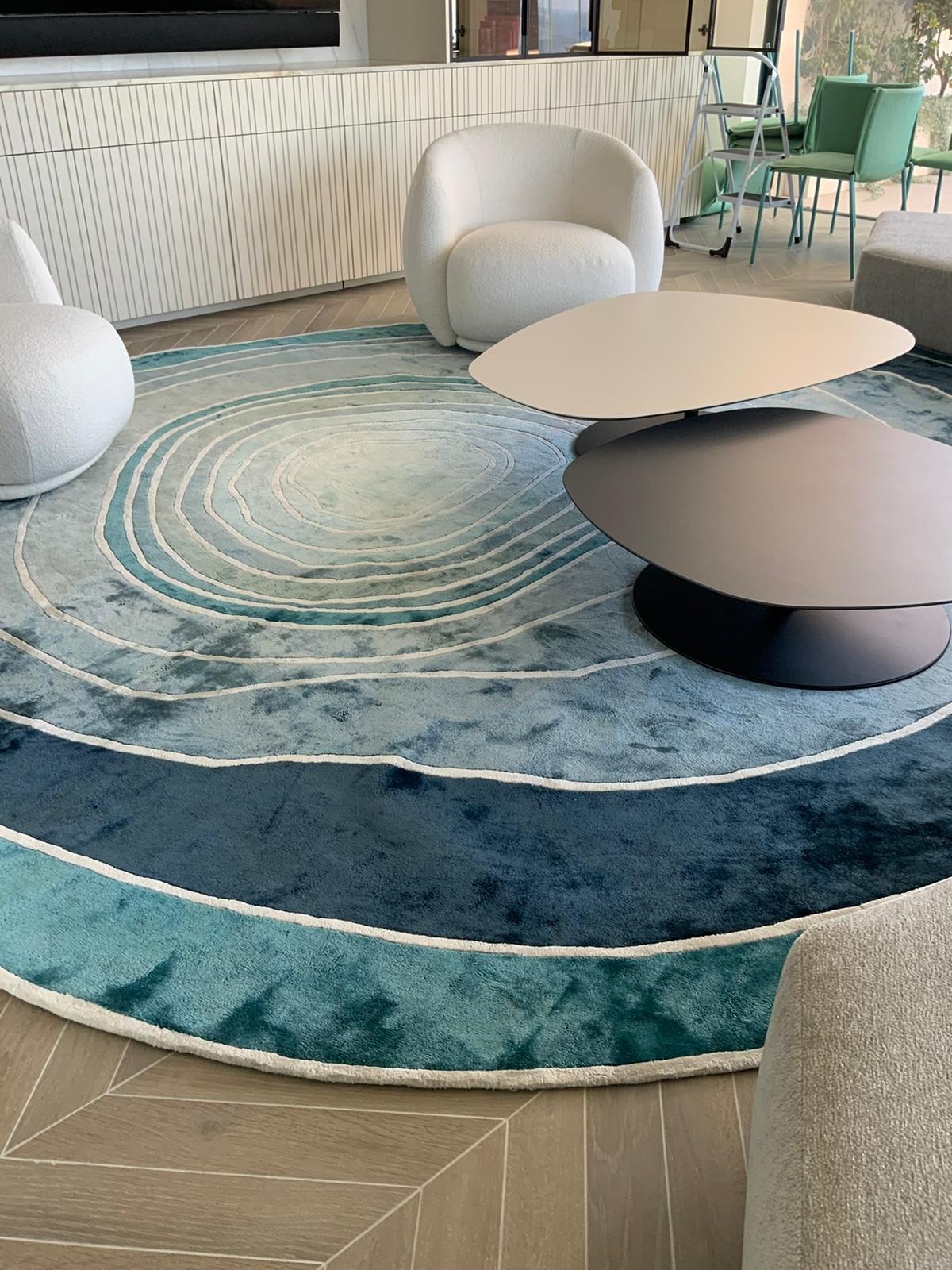 LIAD TWENA project - luxury handmade rug photo 3 - custom rugs for design projects