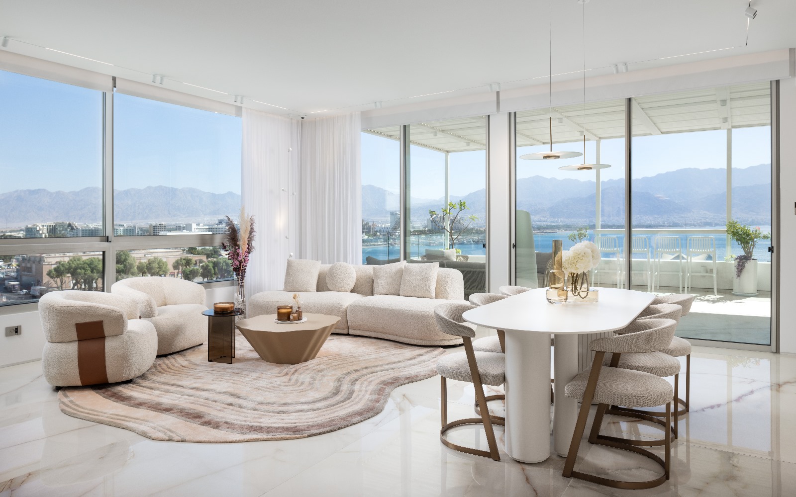 NAMMA DAFNI project - luxury handmade rug photo 4 - custom rugs for design projects