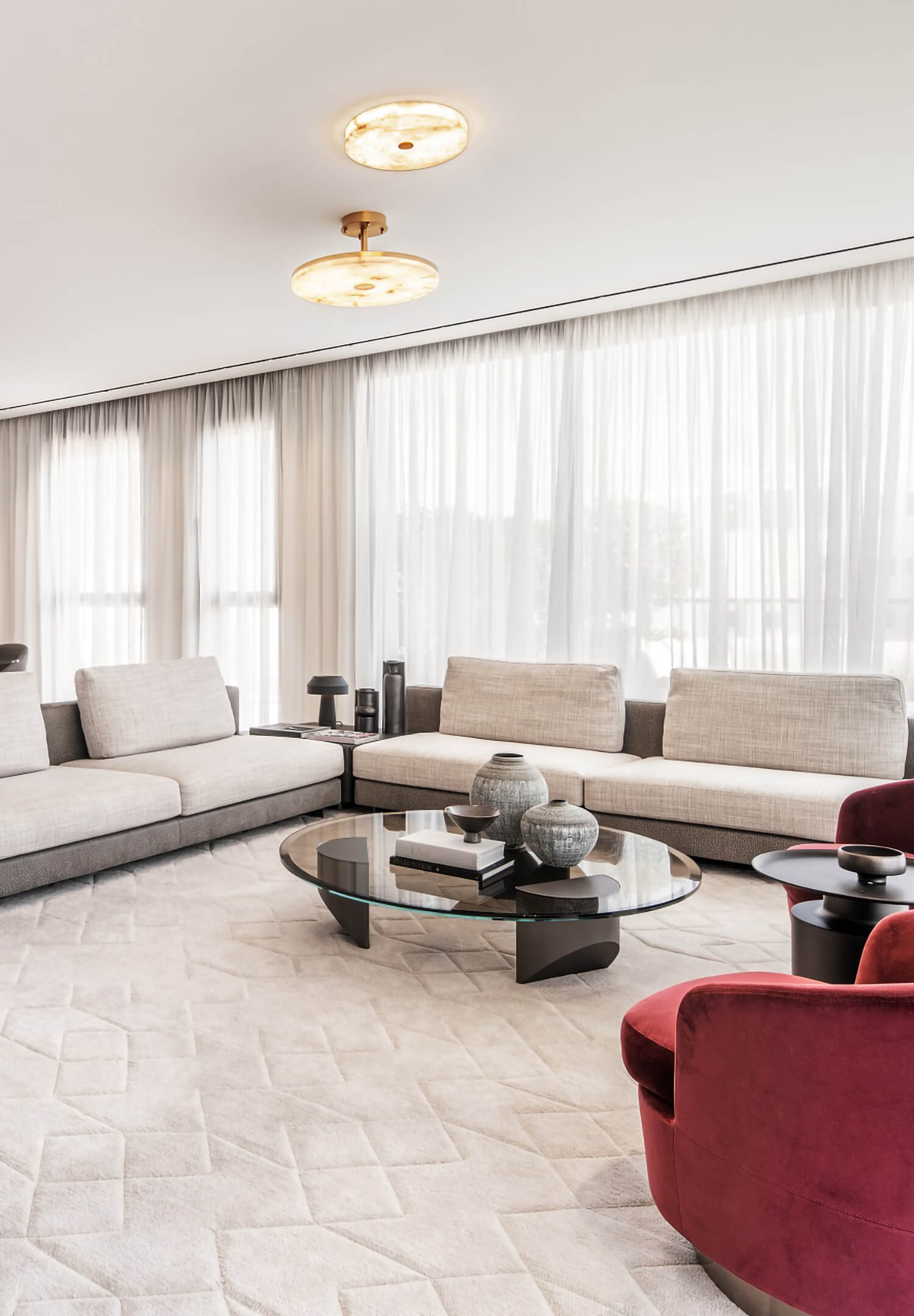 K.O.T ARCHITECTS project - luxury handmade rug photo 2 - custom rugs for design projects