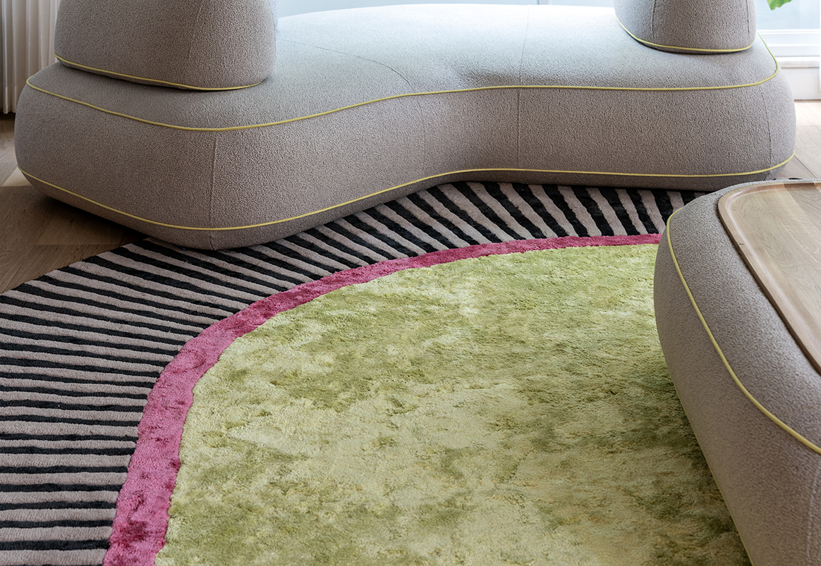 SHIRLY DAN project - luxury handmade rug photo 3 - custom rugs for design projects