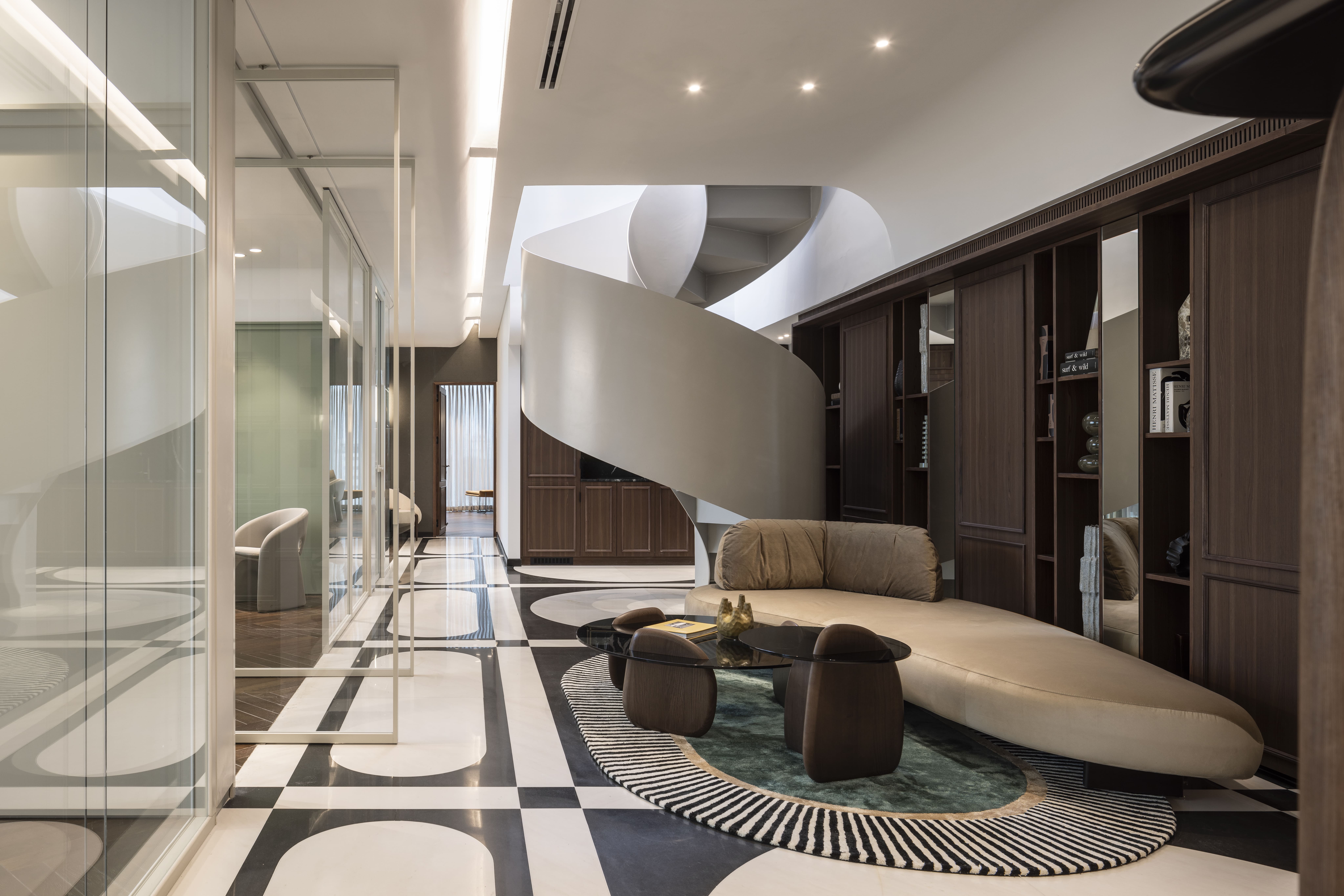 KOT-YOOL project - luxury handmade rug photo 2 - custom rugs for design projects