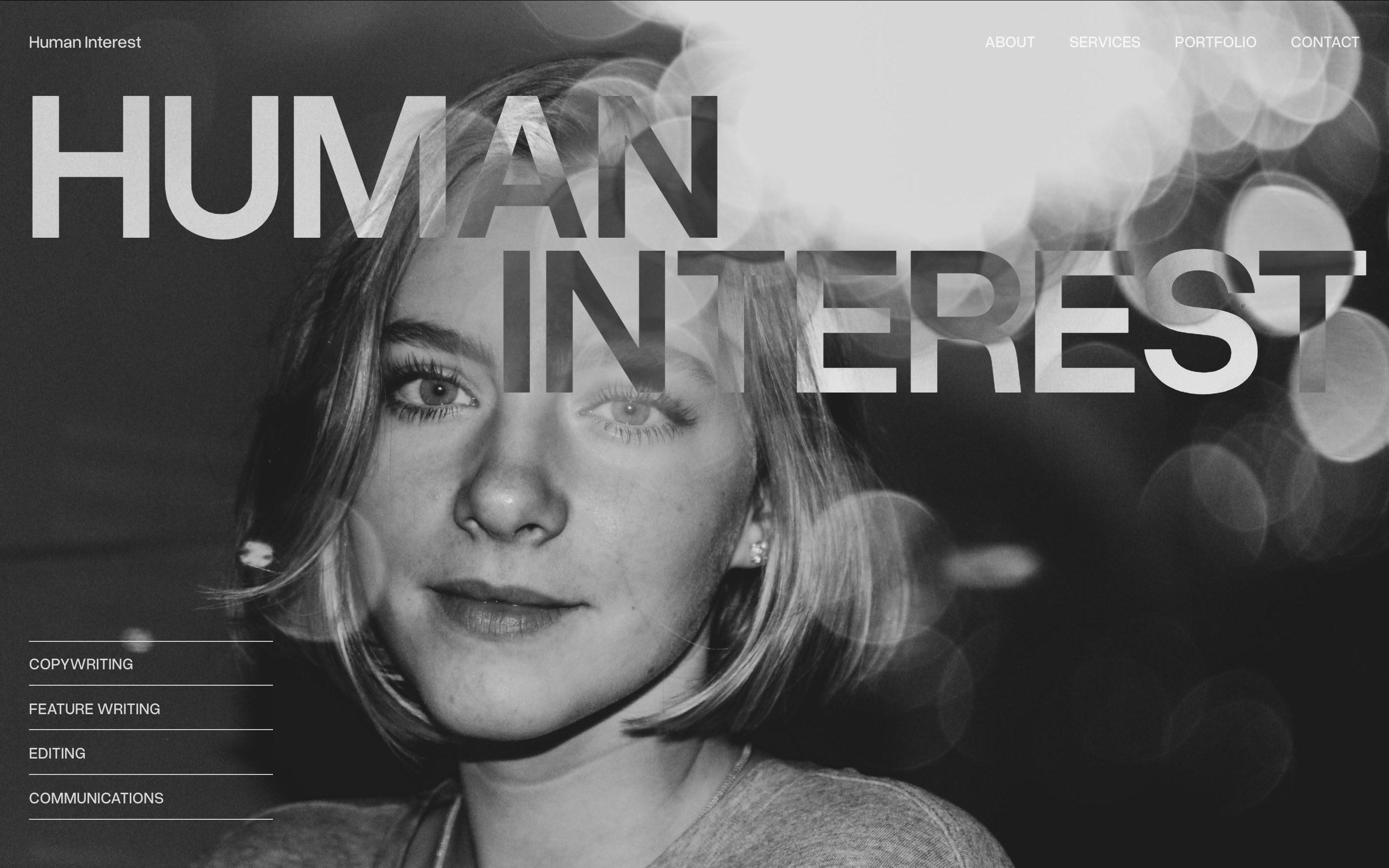 Human Interest | Homepage | Webflow | Form Digital