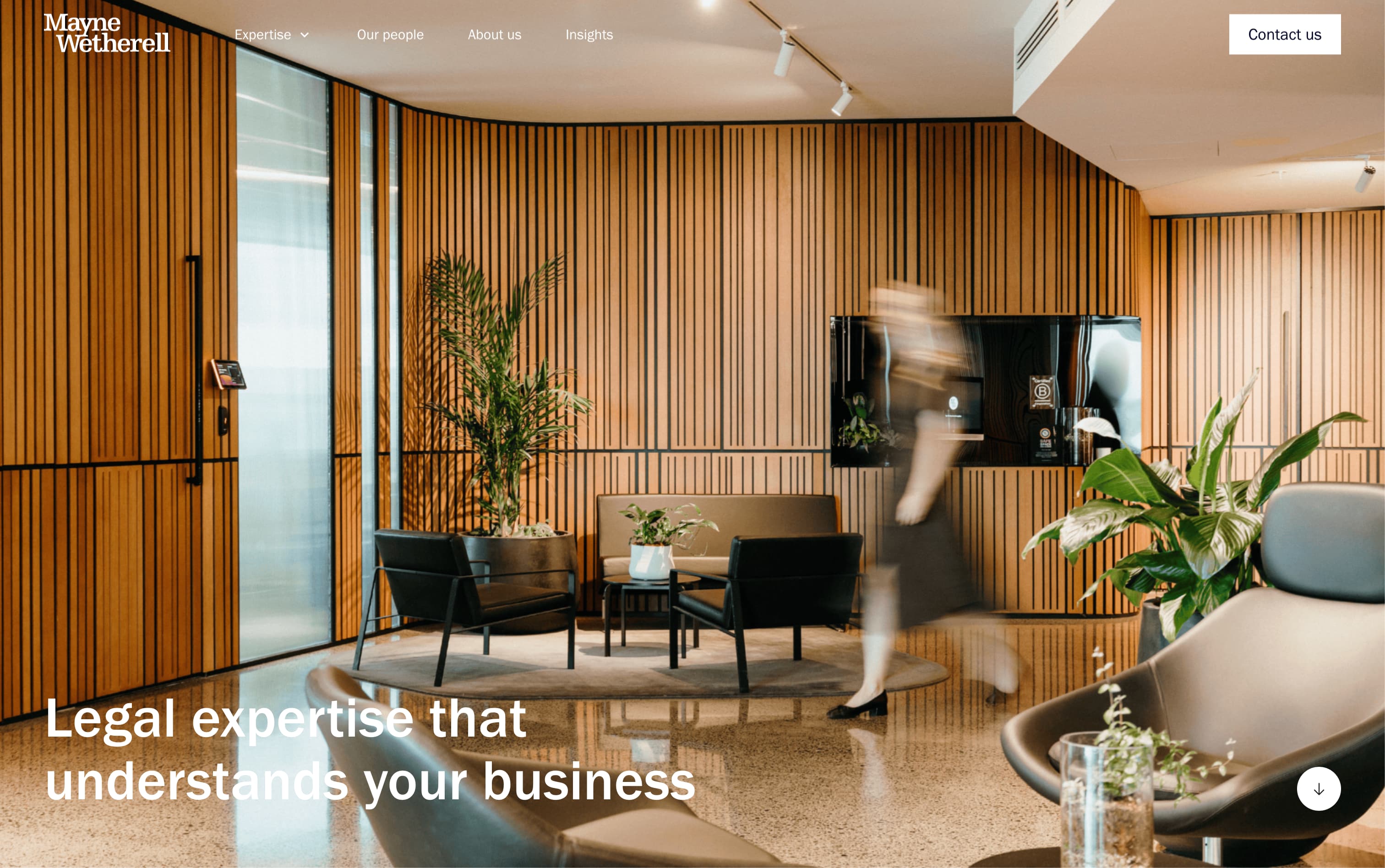 Mayne Wetherell Webflow Website by Form Digital