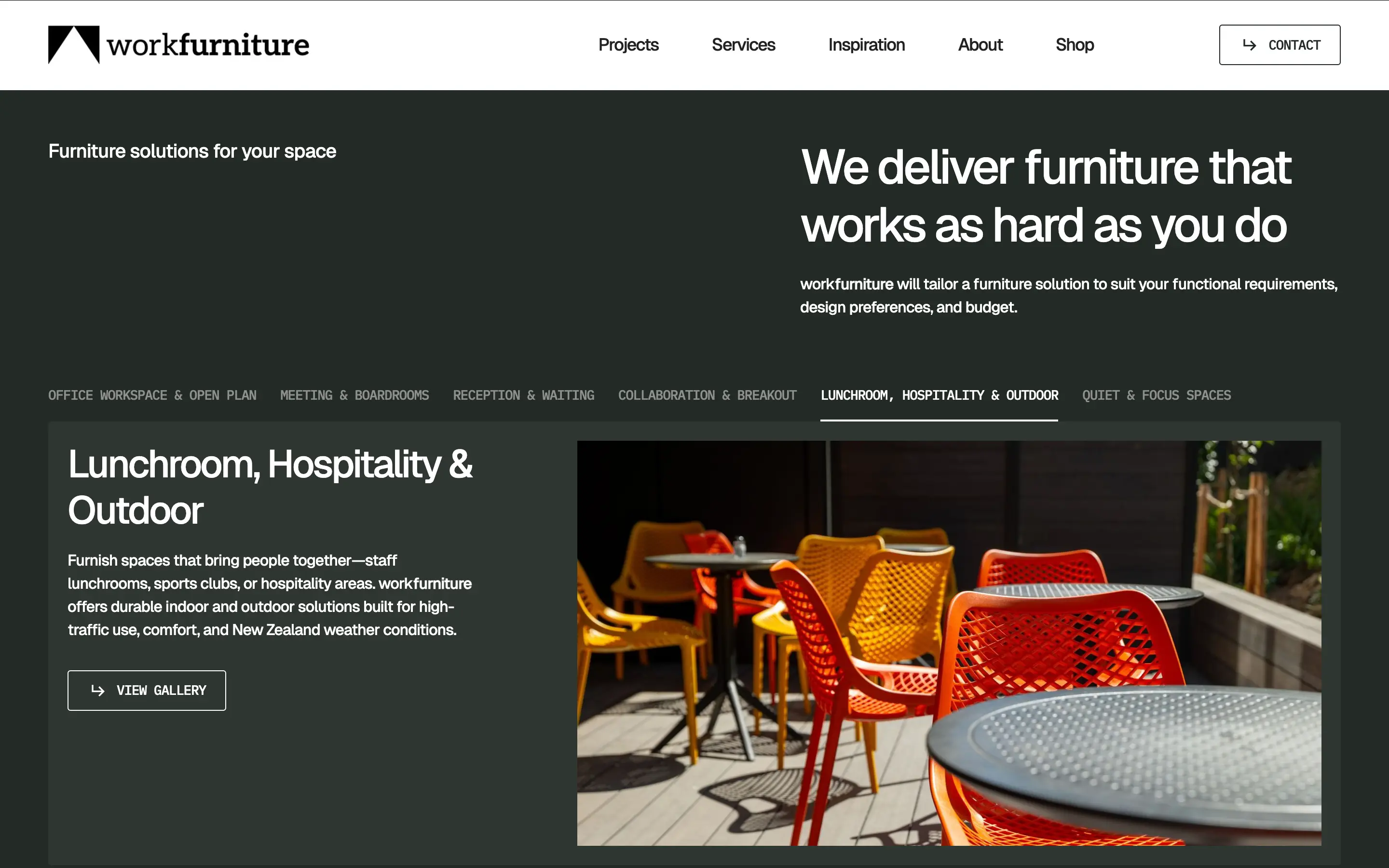 Workfurniture - Home - Solutions | Form Digital | Built with Webflow