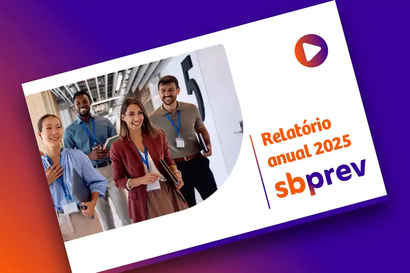 Capa do Relatório Anual 2025 da sbprev