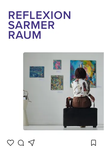 Social-Media-Story zum Thema Handscanner mit Hinweis auf einfache und sichere Zugangskontrolle