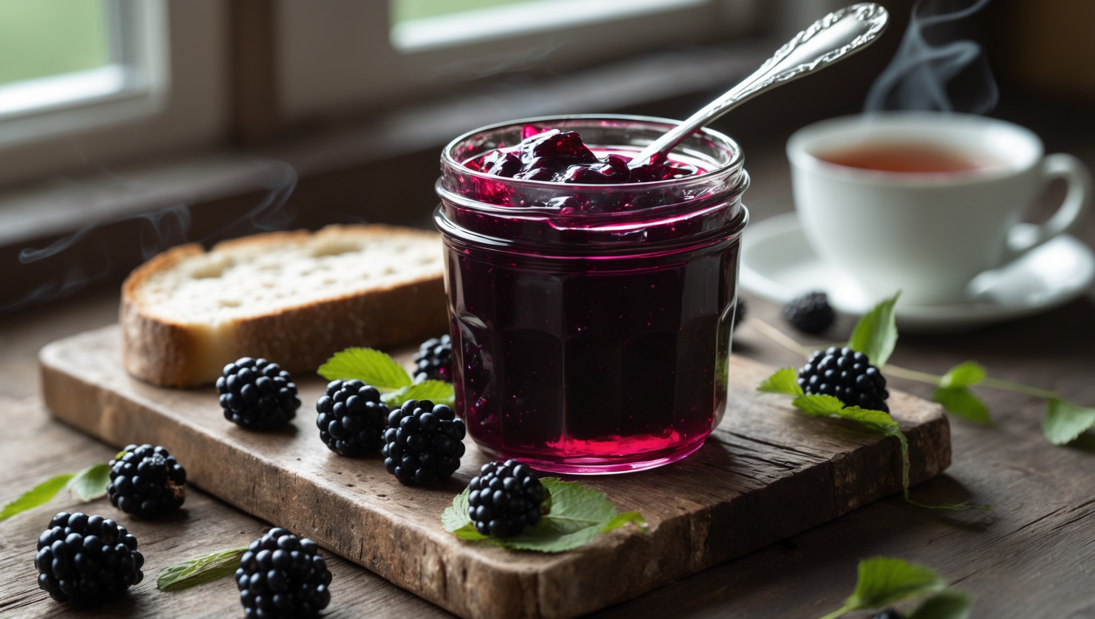 Fresh Wild Blackberry Jelly Recipe