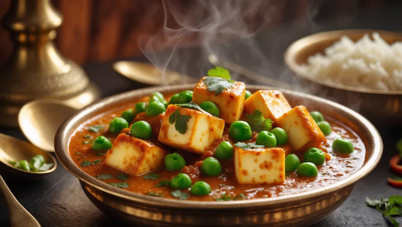 Mattar Paneer Recipe