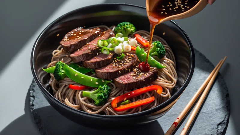 Steak Teriyaki Soba Recipe