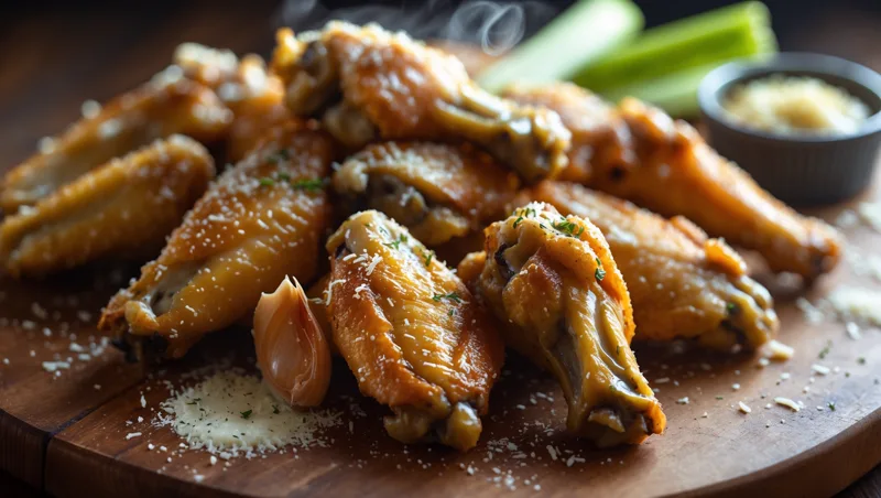 Garlic Parmesan Wings Recipe