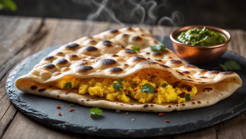Breakfast Naan Recipe