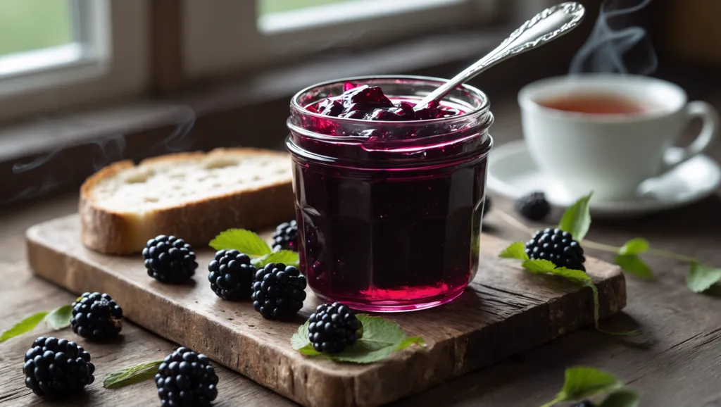 Fresh Wild Blackberry Jelly Recipe