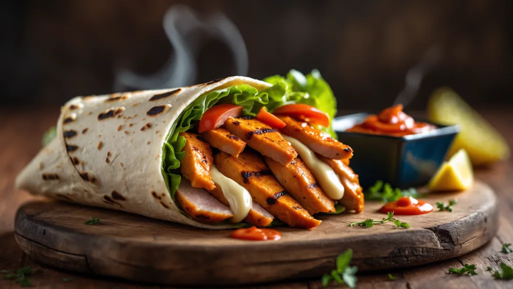 Peri Peri Chicken Wrap Recipe