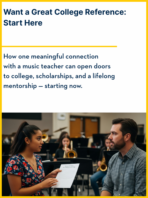 Want a Great College Reference: Start Here