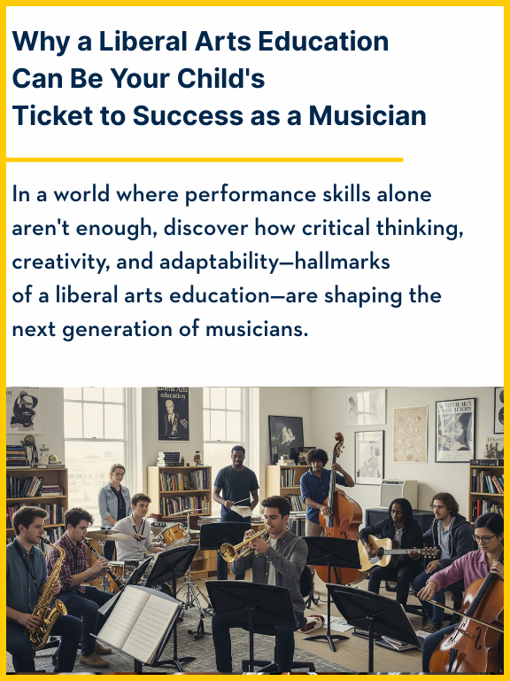 Why a Liberal Arts Education Can Be Your Child’s Ticket to Success as a Musician