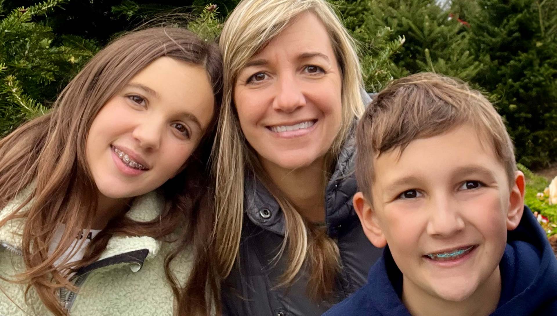 Erin Norman with her children