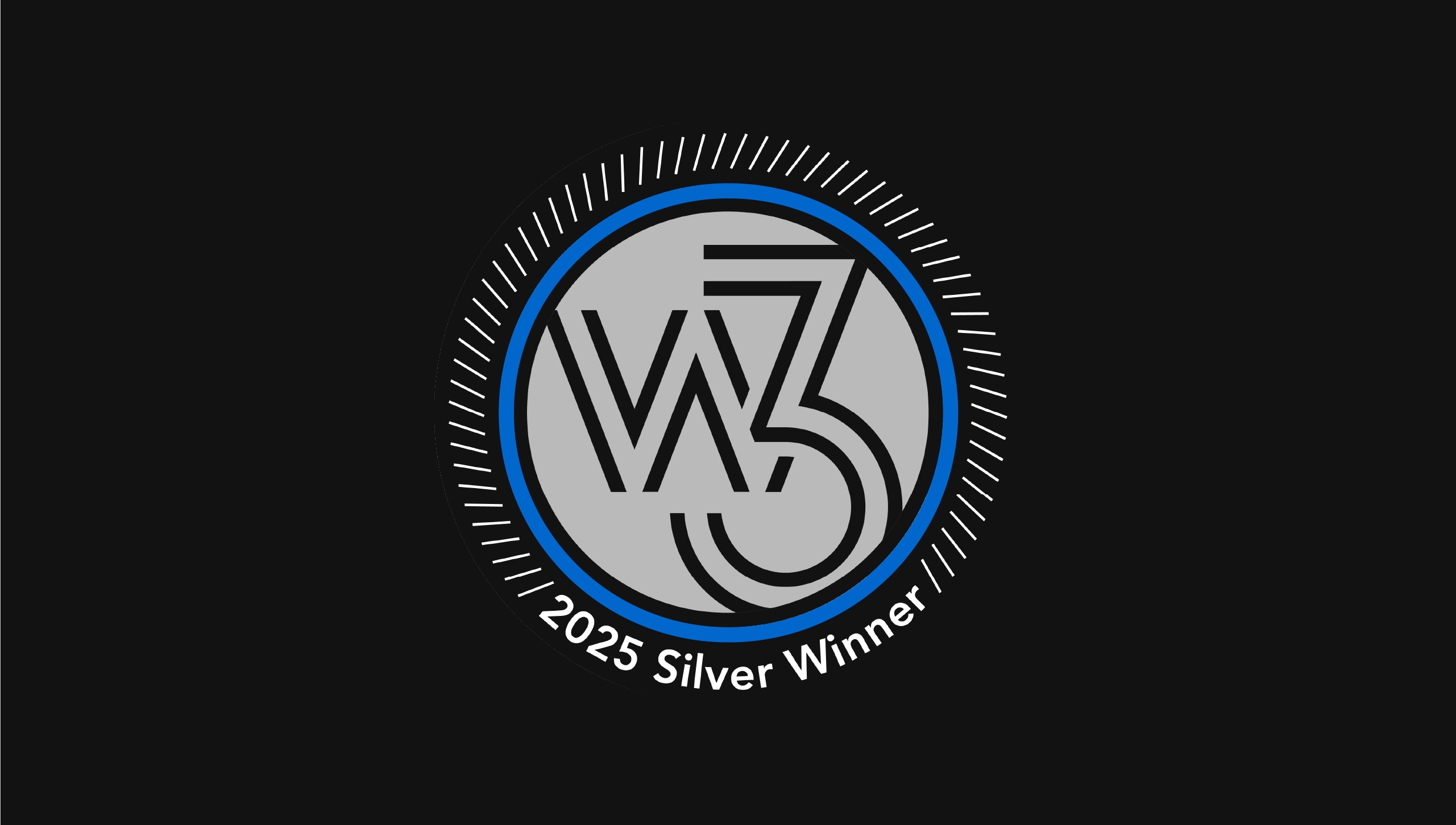 The W3 Awards 2025 Silver Winner badge