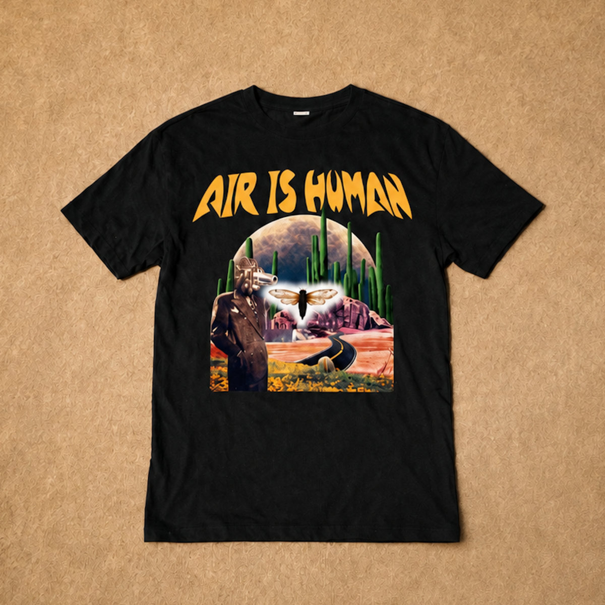 Air Is Human 17 Year Cicada T-shirt