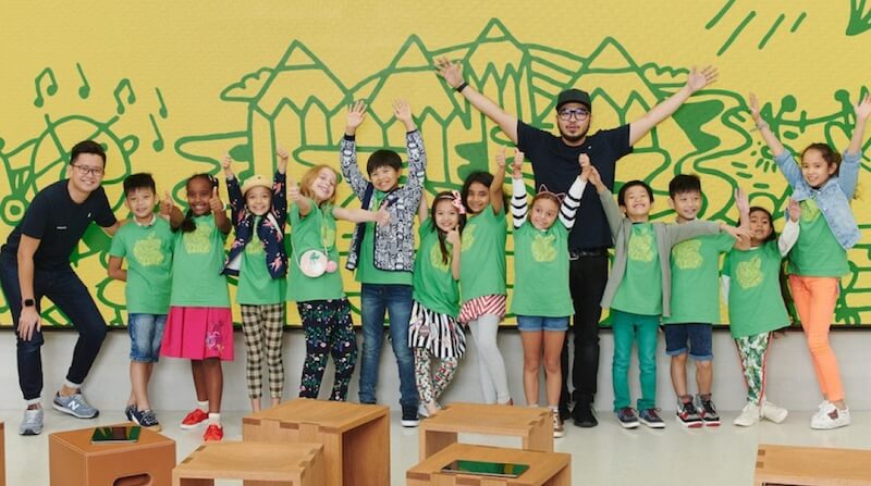 Bay Area kids participating in STEM competitions, robotics workshops, performance art events, and hands-on science events