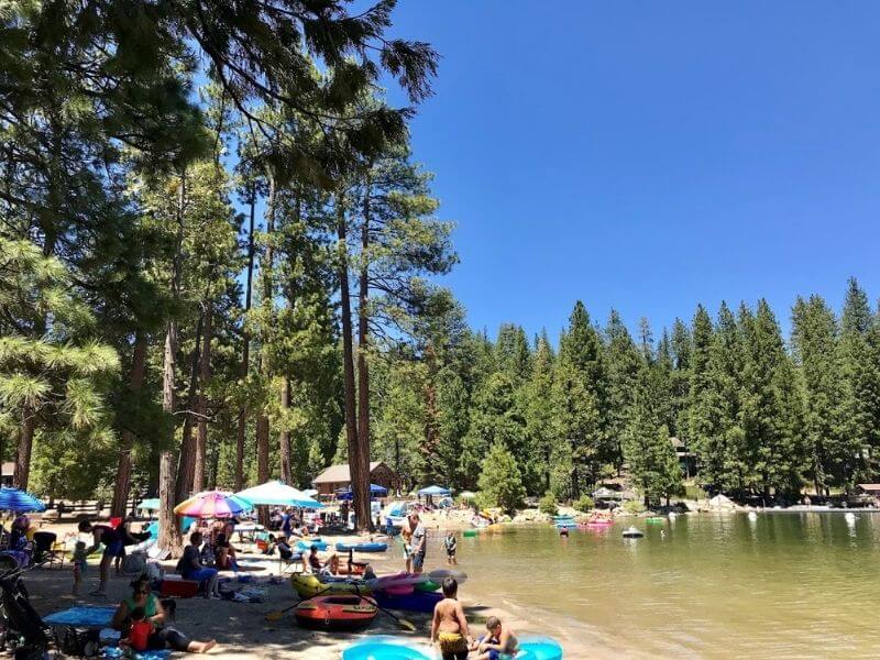 Bay area families with young kids enjoy the nature and rafting over Overnight Camps in Yosemite