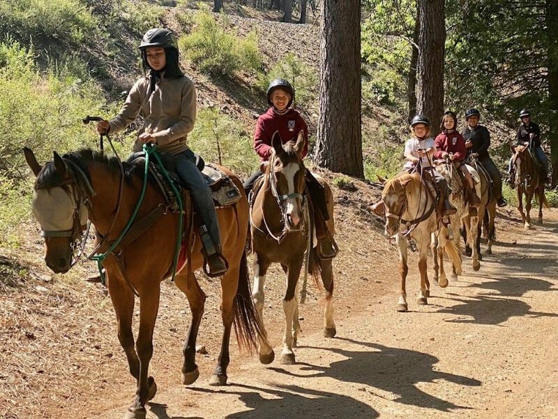 Bay area families with young kids enjoy the nature and rafting over Overnight Camps in Yosemite