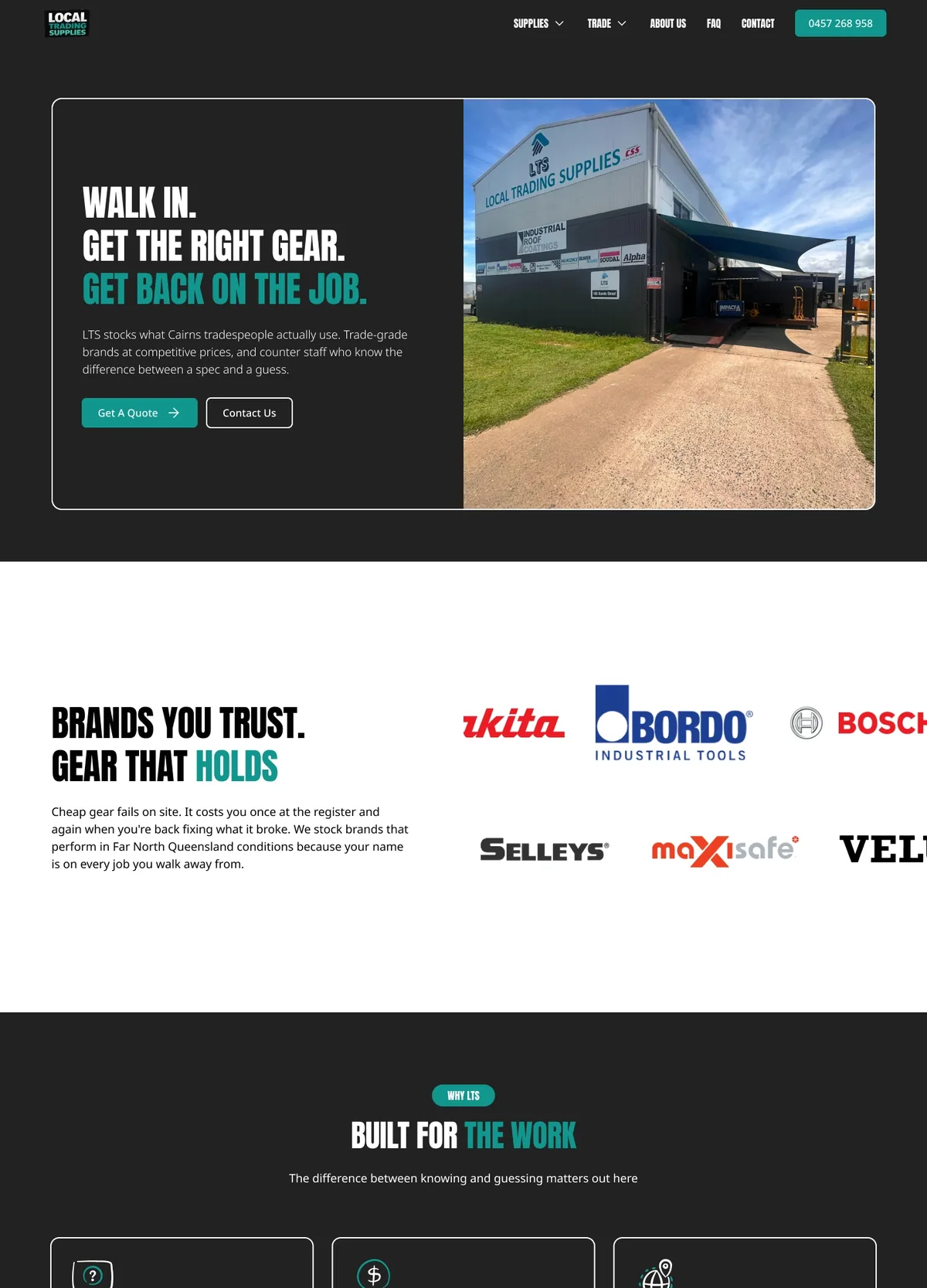 Local Trading Supplies website