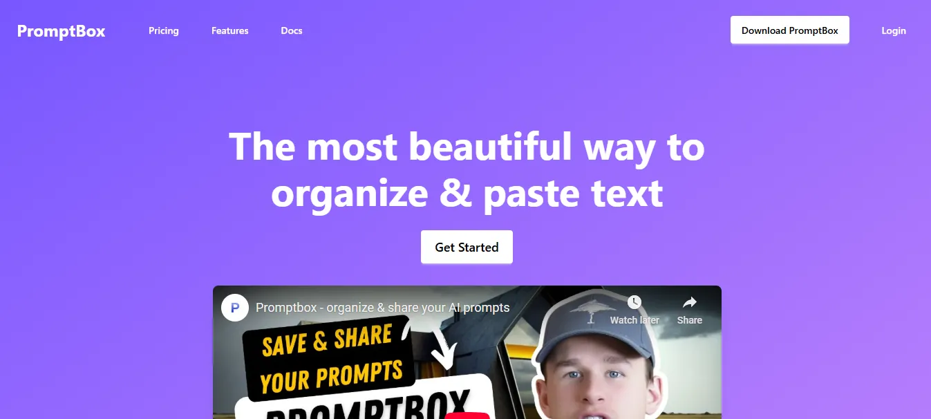 PromptBox