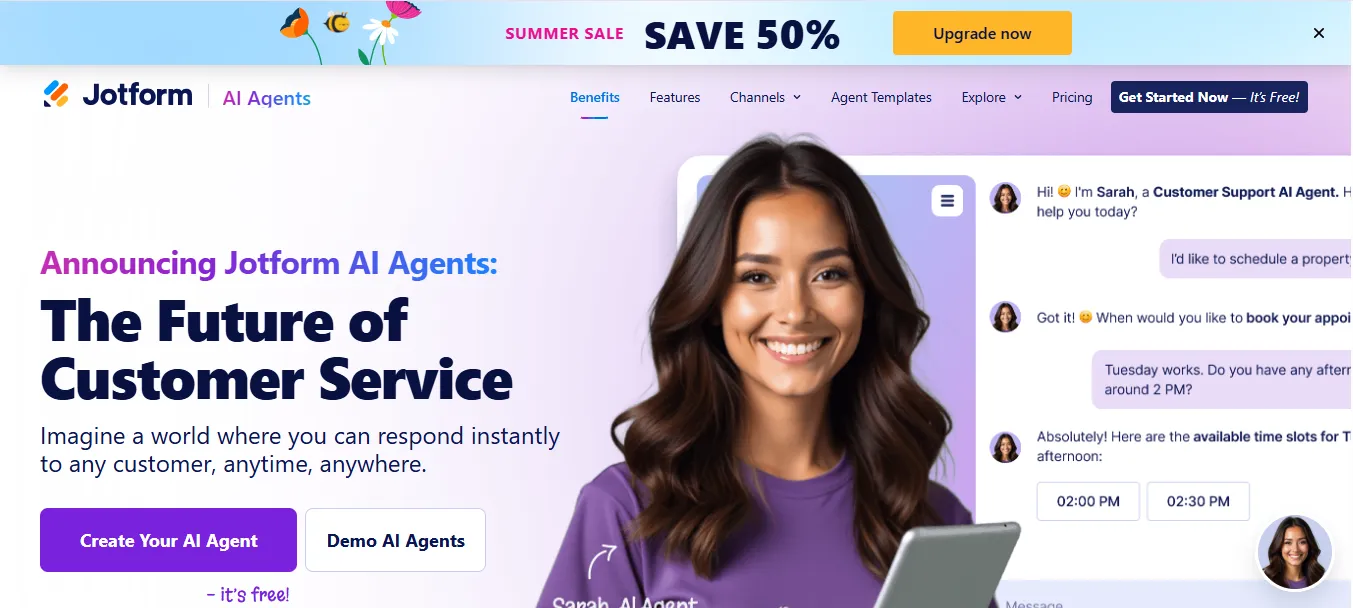 Jotform AI Agents