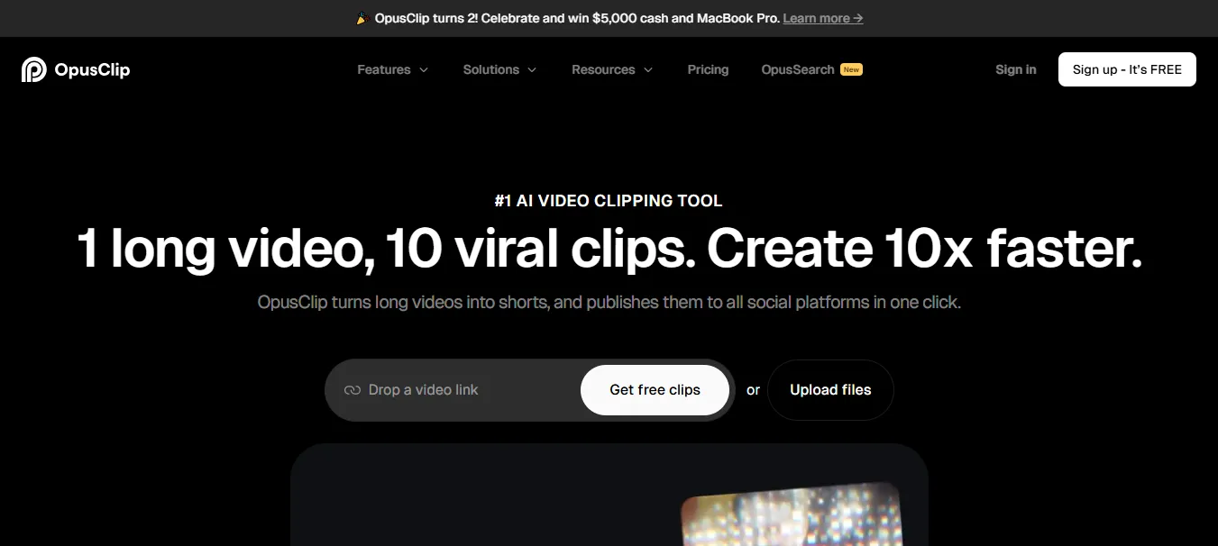 Opus Clip AI