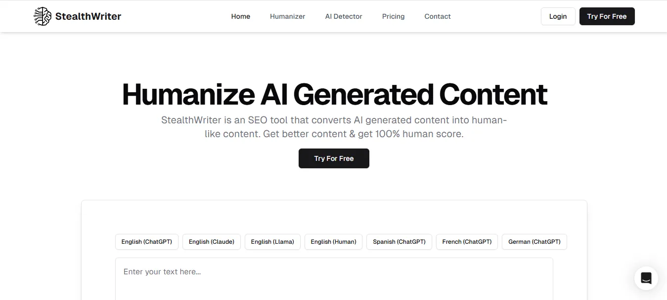 StealthWriter AI