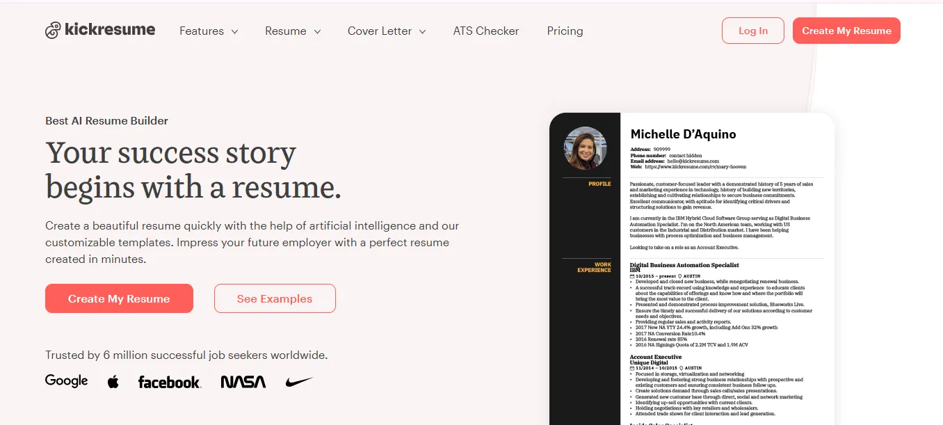Kickresume