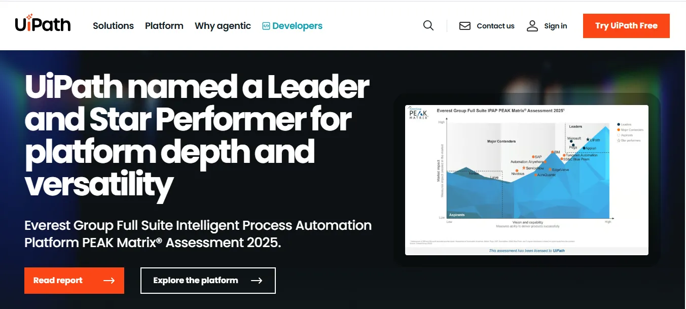 UiPath Review 2026 — Enterprise RPA & GenAI Platform