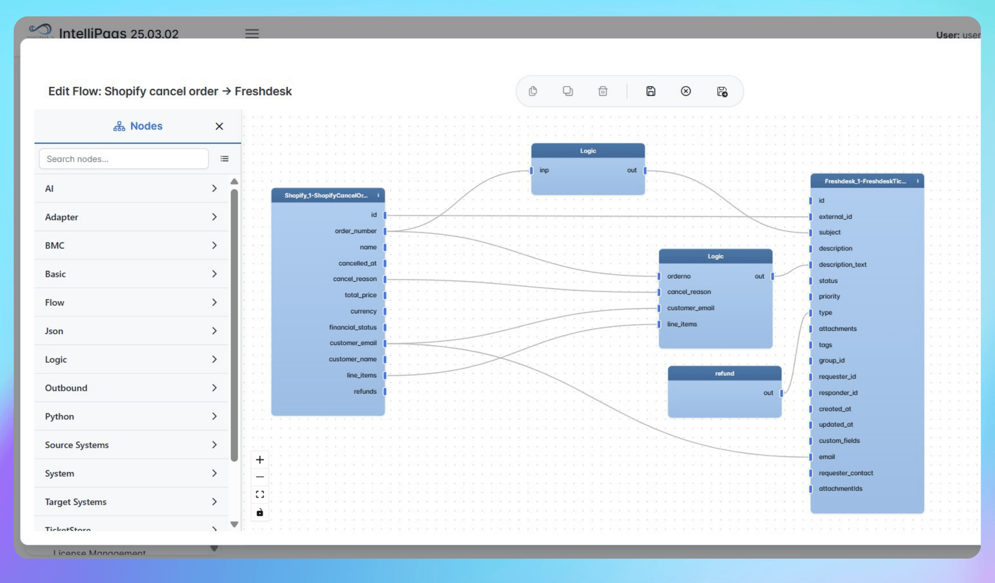 Proactive Customer Care: Automate Shopify Canceled Order Tickets in Freshdesk with IntelliPaaS