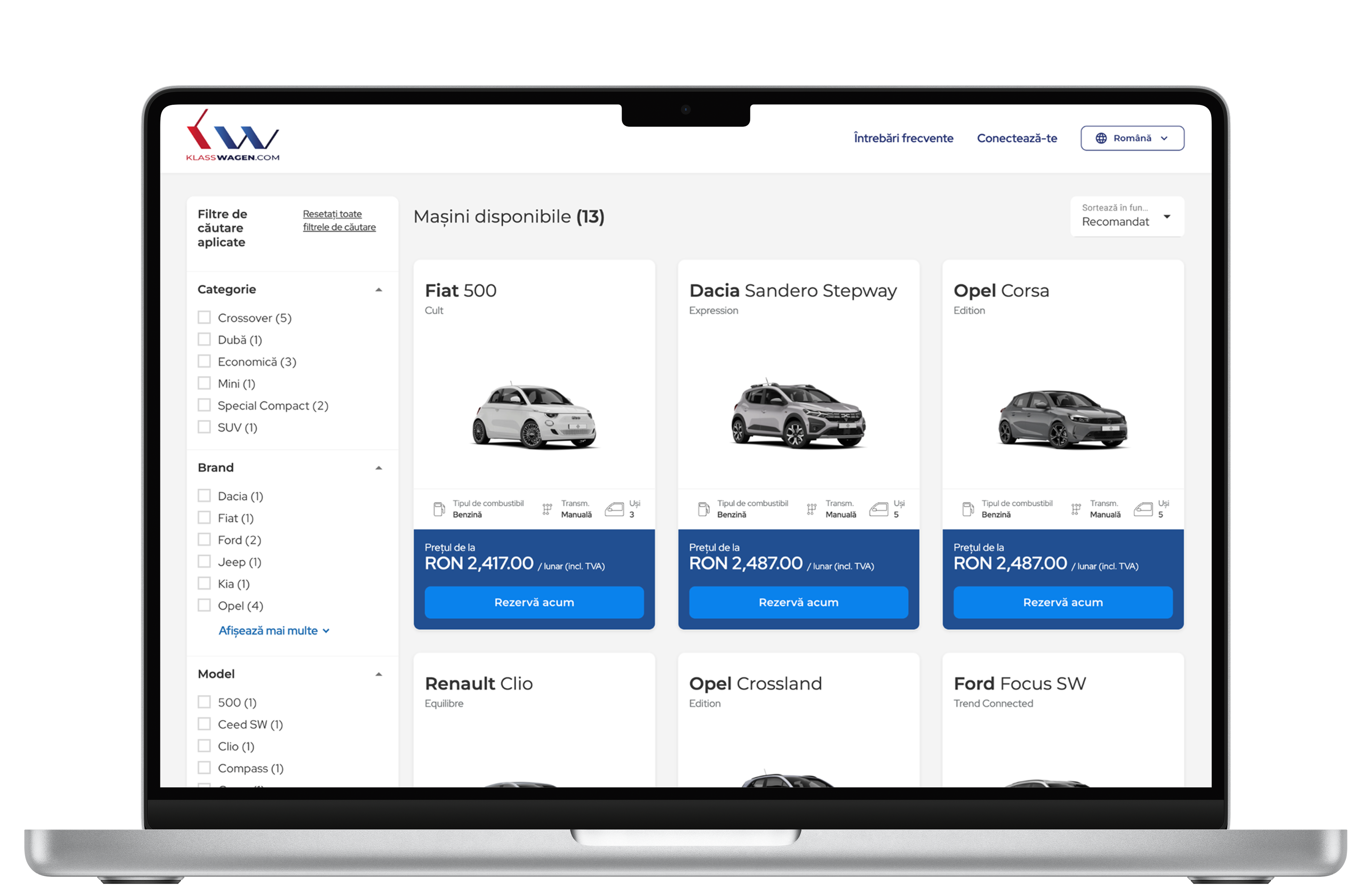 Moov booking journey