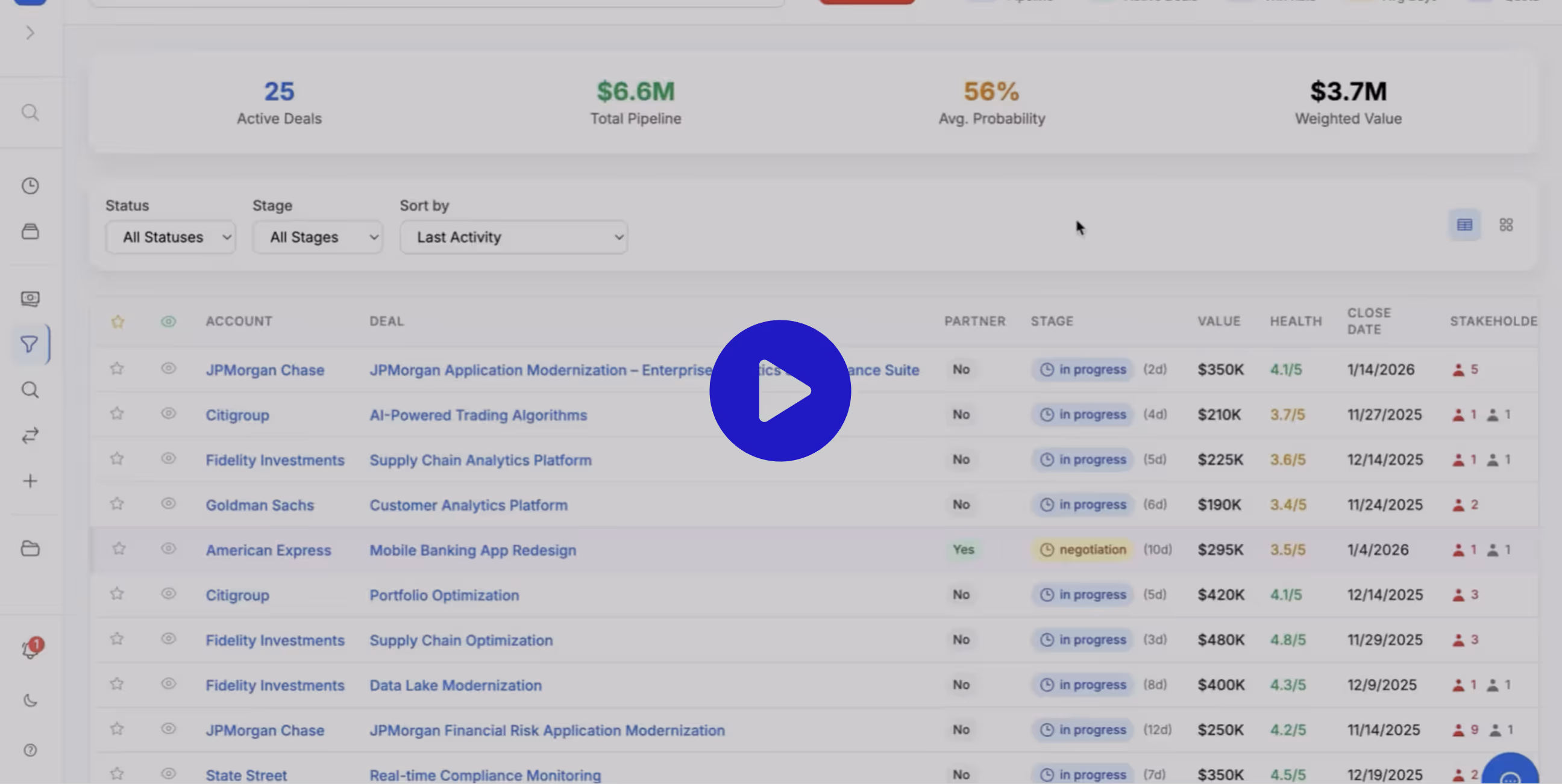 A screen shot of a web page with a video on it.