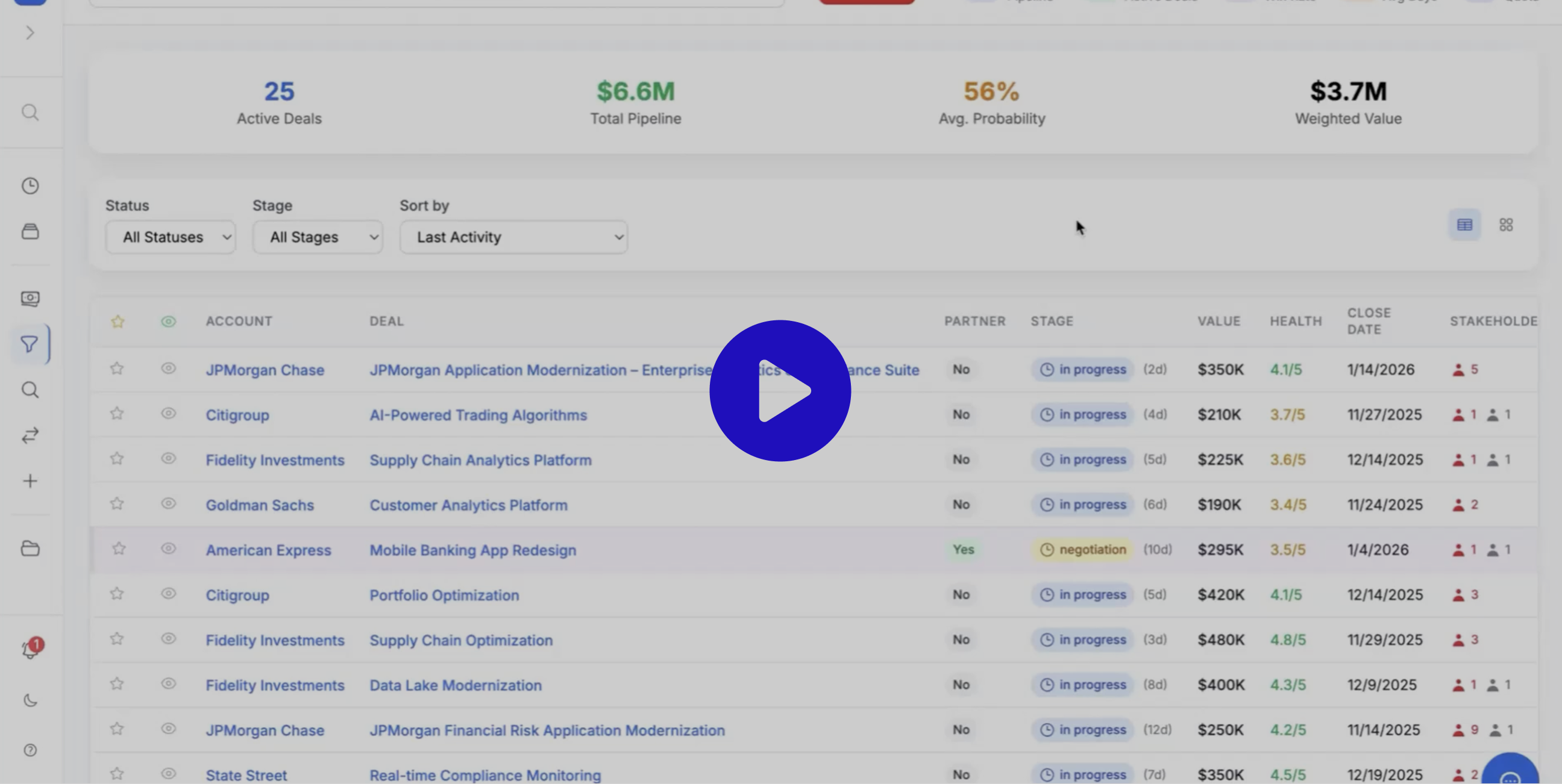 A screen shot of a web page with a video on it.
