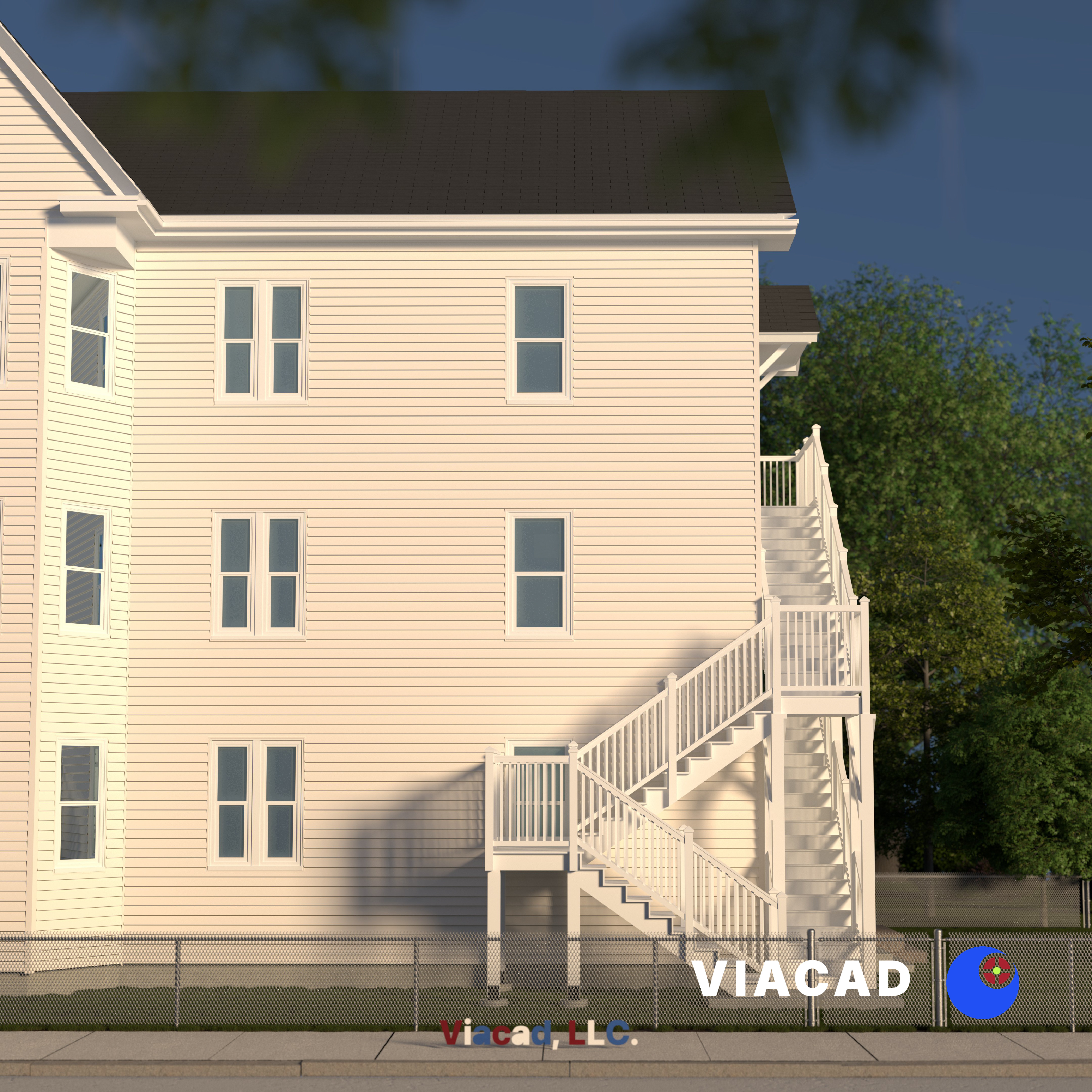 RL-7 Residential Project in Worcester, MA by VIACAD, LLC