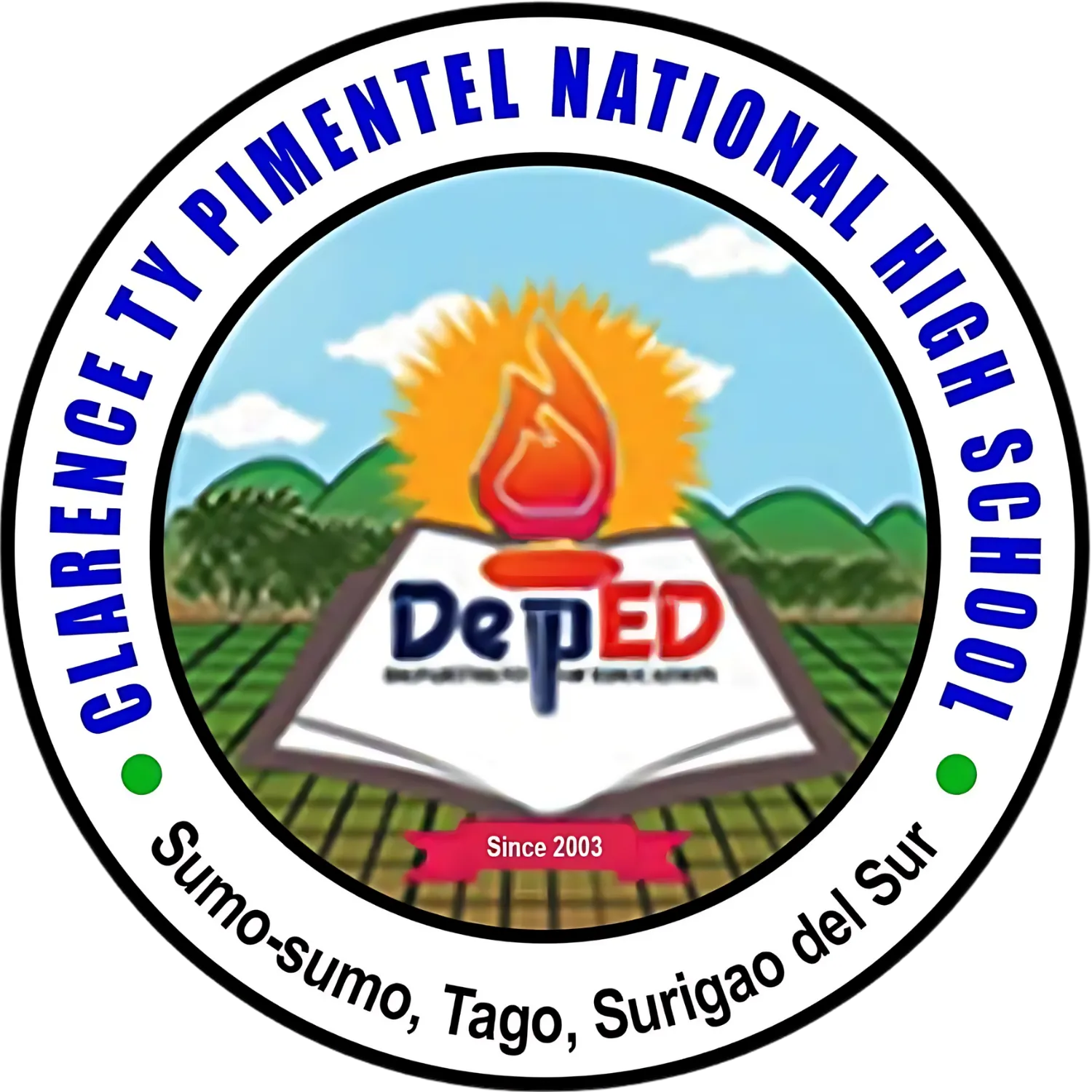 Clarence Ty Pimentel National High School (CTPNHS) Logo