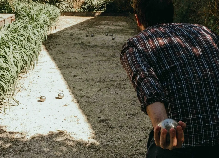 terrain de pétanque à Bordeaux