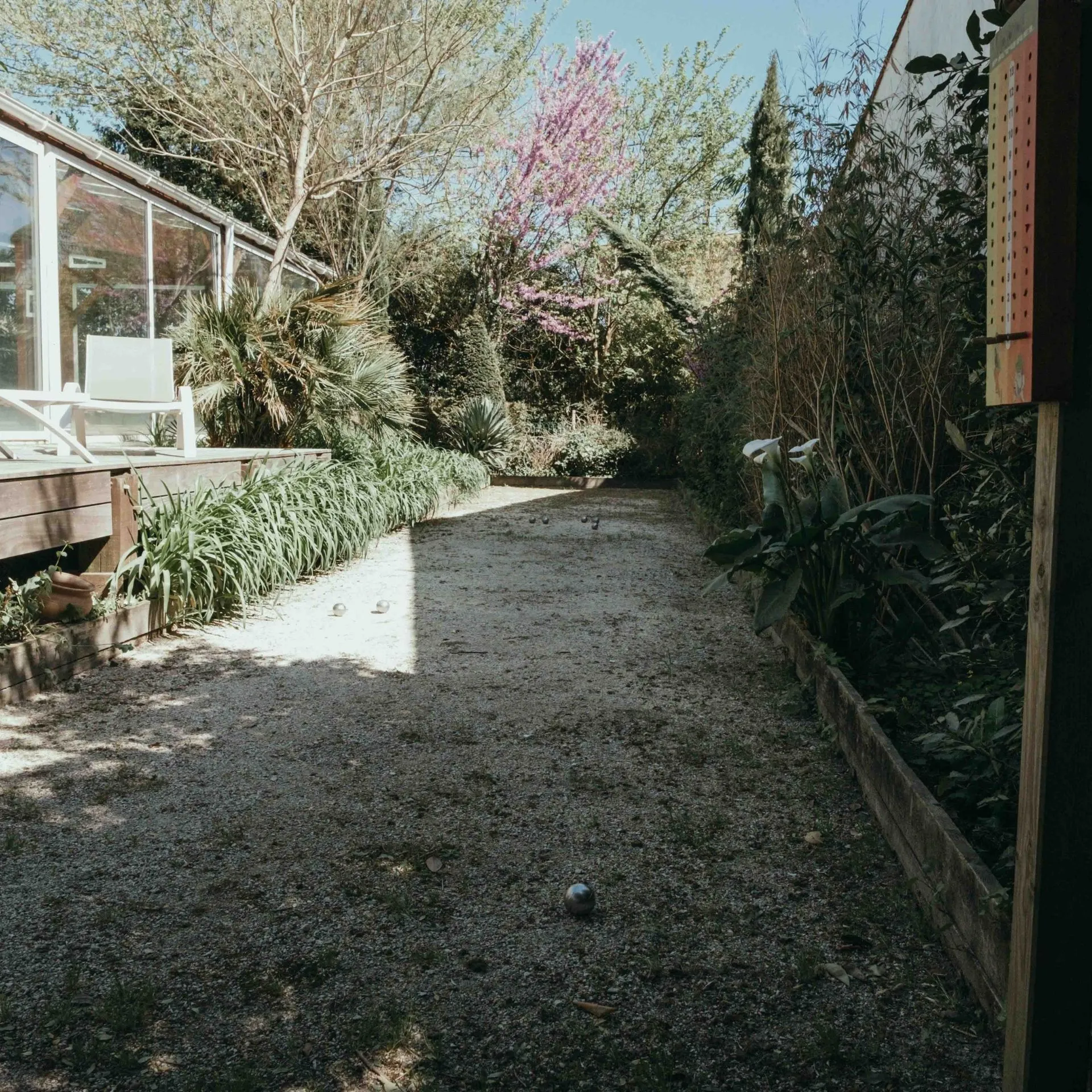 Terrain de pétanque à Bordeaux