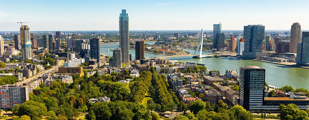 Foto van Rotterdam