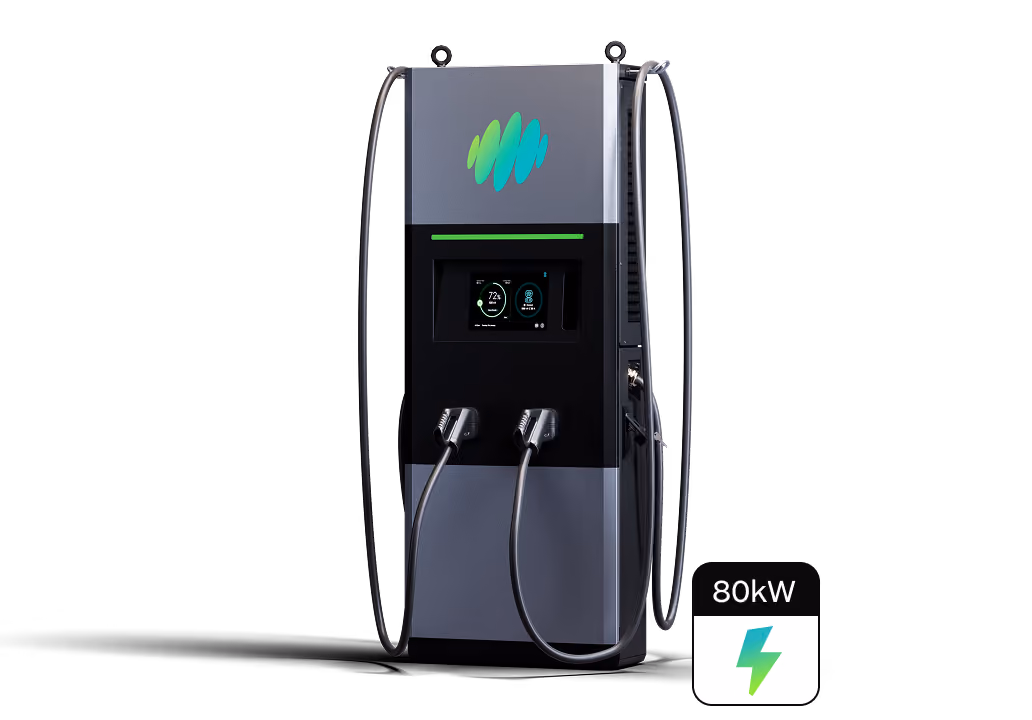 Additional Exicom charger product view labelled 80 kW