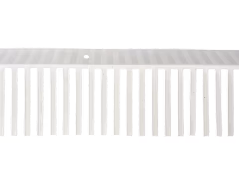 Closoir peigne INOX blanc