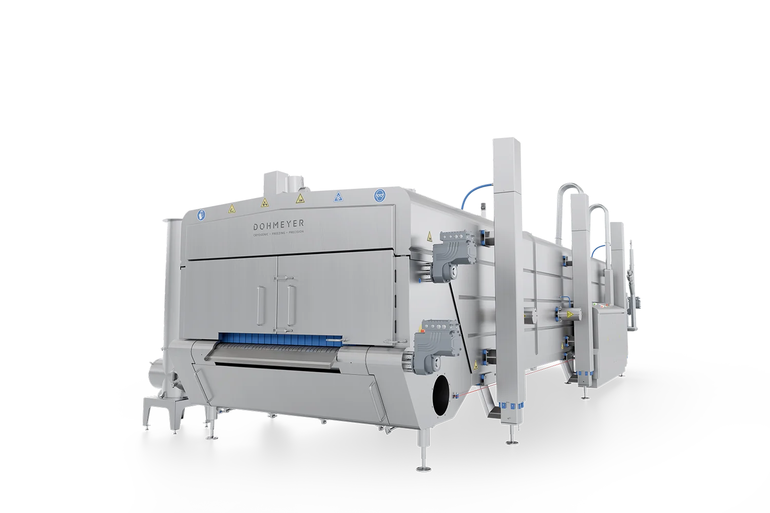 Dohmeyer Trideck tunnel closed, seen from the back.