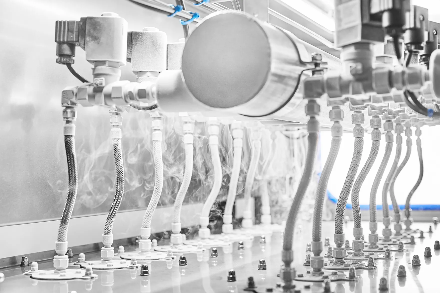 internal view of Fat Glaze Crystallization Unit by Dohmeyer