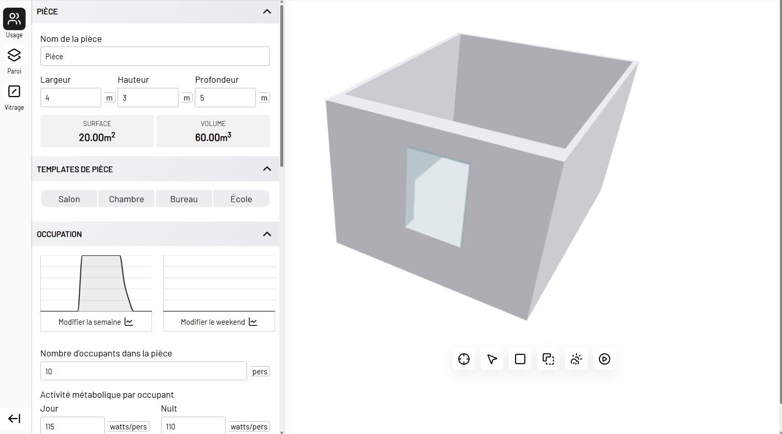 Albedya - Édition de l'environnement
