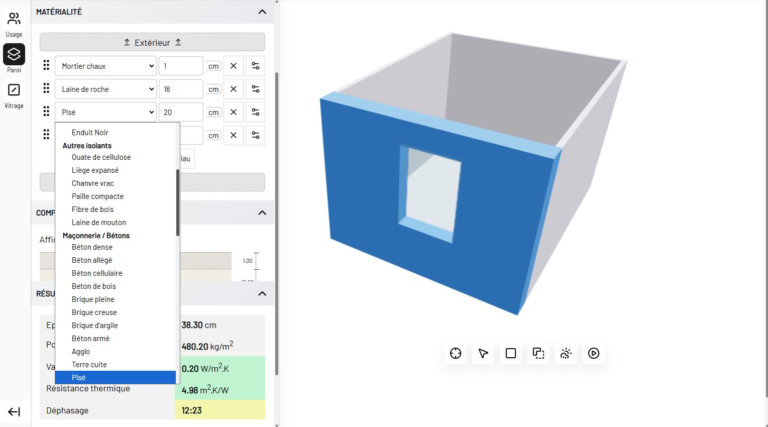 Albedya - Exposition solaire