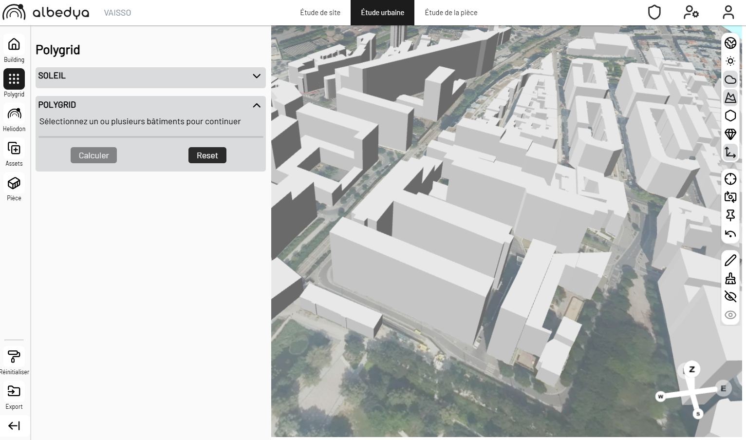 Albedya - Édition de l'environnement